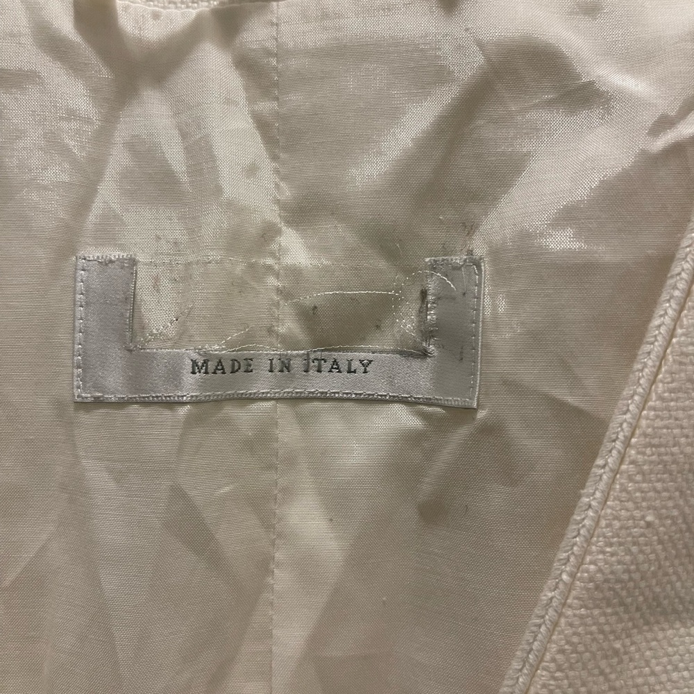 Max Mara Linen Doubled Breasted Jacket NWT - Picture 2 of 8